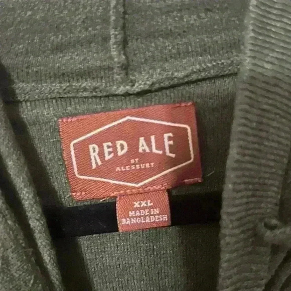 Red Ale By Alesbury Men's Riverside Pullover Hoodie Size XXL - Picture 2 of 4